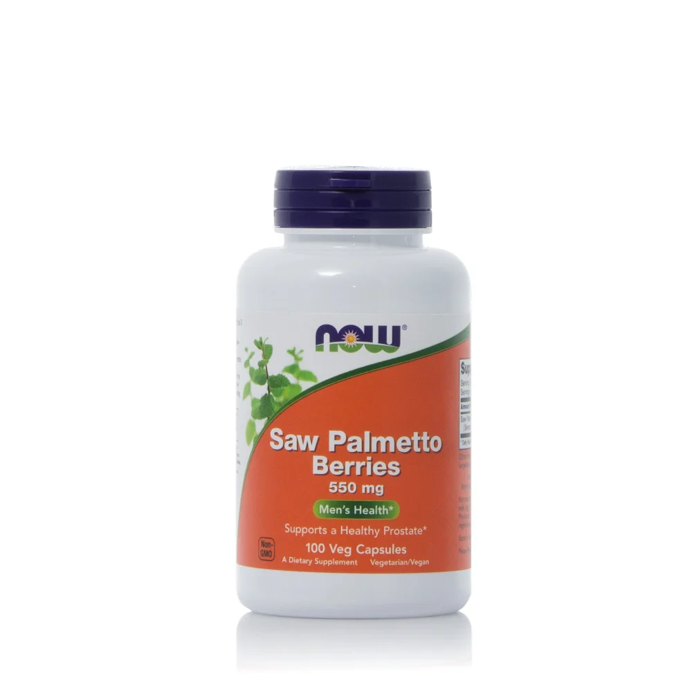 NOW - Saw Palmetto Berries 550mg - 100caps